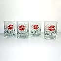 Marilyn Monroe "Signature" Lips DOF (Set of 4)