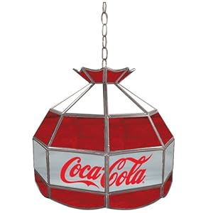 Coca-Cola Coca Cola Vintage-Glas-Lampe - Red White & Gray: Amazon.de