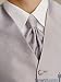Full Bodied Tuxedo Slider Tie - Great with a Laydown Collar Shirt, Pre-Tied