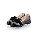 Show Shine Women's Fashion Nubuck Bows Loafers Shoes