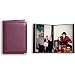 Pioneer Mini Oxford Bound Photo Album, Random Solid Color Sewn Leatherette Covers with Brass Accent Corners, Holds 24 4