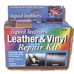 Liquid Leather Pro Leather and Vinyl Repair Kit with non electric heat tool