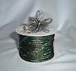Organza Pull Ribbon Bows - 1/8" - 100 Yards - Black