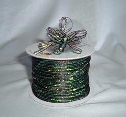 Organza Pull Ribbon Bows - 1/8" - 100 Yards - Black
