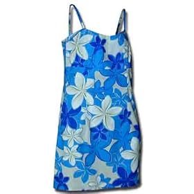 Misses Plumeria Hawaiian Sun Dress