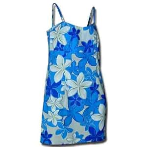 Misses Plumeria Hawaiian Sun Dress
