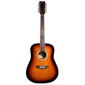 Martin Smith 12 String Acoustic Guitar - Sunburst
