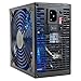Cool Power Gamer CP-G1080 1080W 20+4-pin Blue LED Fan ATX Power Supply w/SATA, PCI-E & Dual 12V Rails (Black)
