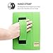 Snugg iPad Air 2 Case Smart Cover with Kick Stand & (Green Leather) for Apple iPad Air 2 (2014)