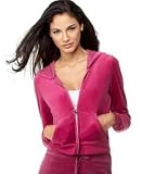 Energie Zip-Up Velour Hoodie