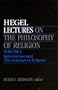 Lectures on the Philosophy of Religion, Vol. I: Introduction and The Concept of Religion