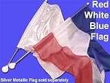 Star Line Baton Co. Flag - Red/White/Blue