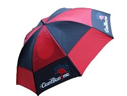 68" Golf Umbrella Gustbuster Red/Black, with Gustbuster Logo