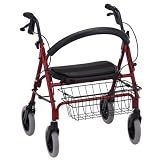 Nova Ortho-Med, Inc. 4214 Mini Mack Walker Finish: Red