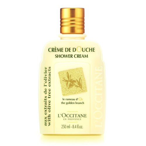 L'Occitane Olive Golden Branch Lush Shower Cream, 8.4-Ounce Bottle