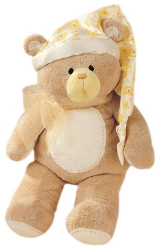 Childrens Toyshop  Toys : Gund PJ Bear Bag Yellow 19"