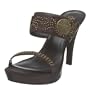 Charles by Charles David Women's Gimmick Wood High Sandal