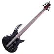 Dean Edge 5 String Bass Trans Black