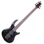 Dean Edge 5 String Bass Trans Black