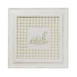 Boy with Wagon Toile Framed Print