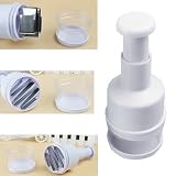 FordEx Group Vegetable Onion Garlic Food Chopper Nut Herbs Cutter Slicer Peeler Tool Whtie010209