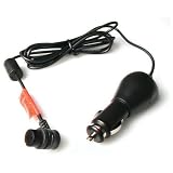 Garmin compatible 12v Cigarette Lighter Power Adapter for StreetPilot III Deluxe, GPS 60 GPSMap 60C & 60CS, GPS 76, 76CS, 76C, GPS V, etc. (4-pin connector)