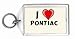I Love Pontiac Keychain