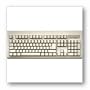 104-key Keyboard PS2 Black with large L Shaped Enter Key