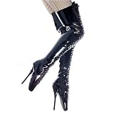 Devious Women's BALLET 7 Inch High Heel Boots