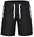 YUNY Men's Quick Dry Zipper Pocket Outdoor Sport Running Shorts