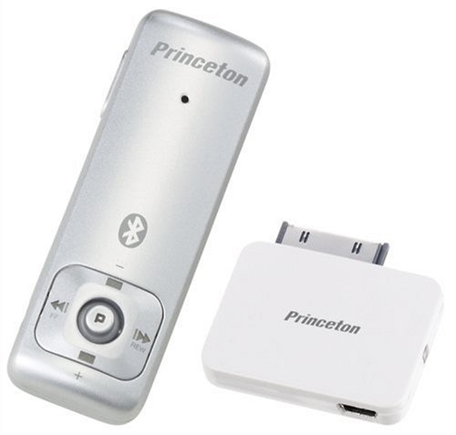 Princeton ドックコネクタタイプiPod用BTヘッドフォンアダプタ シルバー PTM-BHP4SV