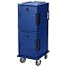 Cambro UPC800186 Navy Blue Camcart Ultra Pan Carrier - Front Load