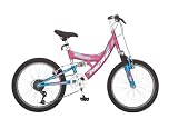 Pacific Horizon Girl's 20-Inch Dual Suspension Mountain Bike