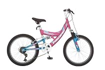 Pacific Horizon Girl's 20-Inch Dual Suspension Mountain Bike
