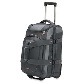 High Sierra Carry-On Drop-Bottom Wheeled Duffel