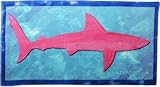 Bermuda Pink Shark Towel