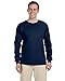 Fruit of the Loom 5 oz., 100% Heavy Cotton HD® Long-Sleeve T-Shirt L J NAVY