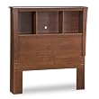 South Shore Furniture Jumper Collection 39-Inch Twin-Size Bookcase Headboard, Classic Cherry