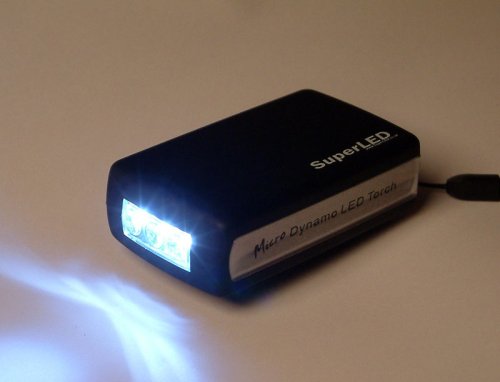Torche micro dynamo super LED