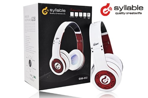  2 Pieces White and Blue Wireless Bluetooth Noise Cancelling Hifi Stereo Headset Headphone for Iphone & Computer with Microphone 