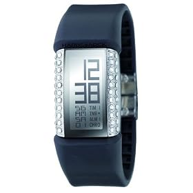 Philippe Starck - PH1114 - Montre Femme - Quartz Digitale - Bracelet en Polyur�thane Noir