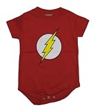 ON43 DC Comics The Flash Logo Creeper Romper