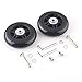 F-ber Luggage Suitcase Wheels Replacement Kit 68x24mm/2.68