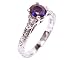 Trillion Diamond and Oval Sapphire Hand Engraved Three Stone Ring, 18k White Gold, Ring Size 5.75, Ctw 1.30