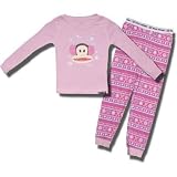 Paul Frank "Winter Monkey" 2 piece Pink Pajamas for Girls