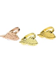 Gemma Redux Set of 3 Single Wing Ring