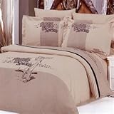 130Q - Golf Full/Queen - 6 Pcs Duvet Cover Set