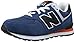 New Balance KL574G Core Plus Running Shoe (Big Kid)