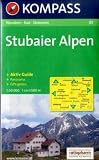 Stubaier Alpen: Wander-, Bike- und Skitourenkarte. Mit Panorama. GPS-genau. 1:50.000