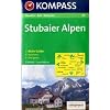 Stubaier Alpen: Wander-, Bike- und Skitourenkarte. Mit Panorama. GPS-genau. 1:50.000
